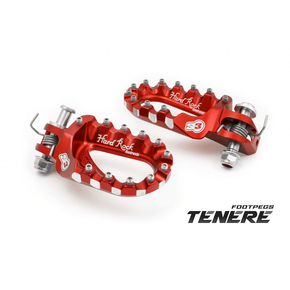 S3 Parts - Adventure Bike Hardrock Aluminium Footrests