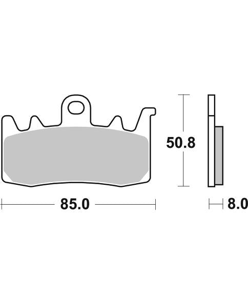 SBS - Brake Pads 900HS (Front)