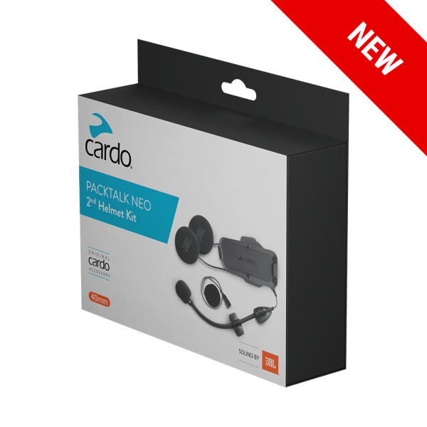 Cardo Packtalk Neo 2nd Helmet Kit with Sound by JBL – Ace Sports