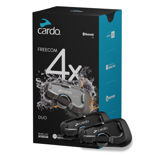Cardo Freecom 4x DUO インカムセット Cardo - Freecom 4x Duo – Ace Sports