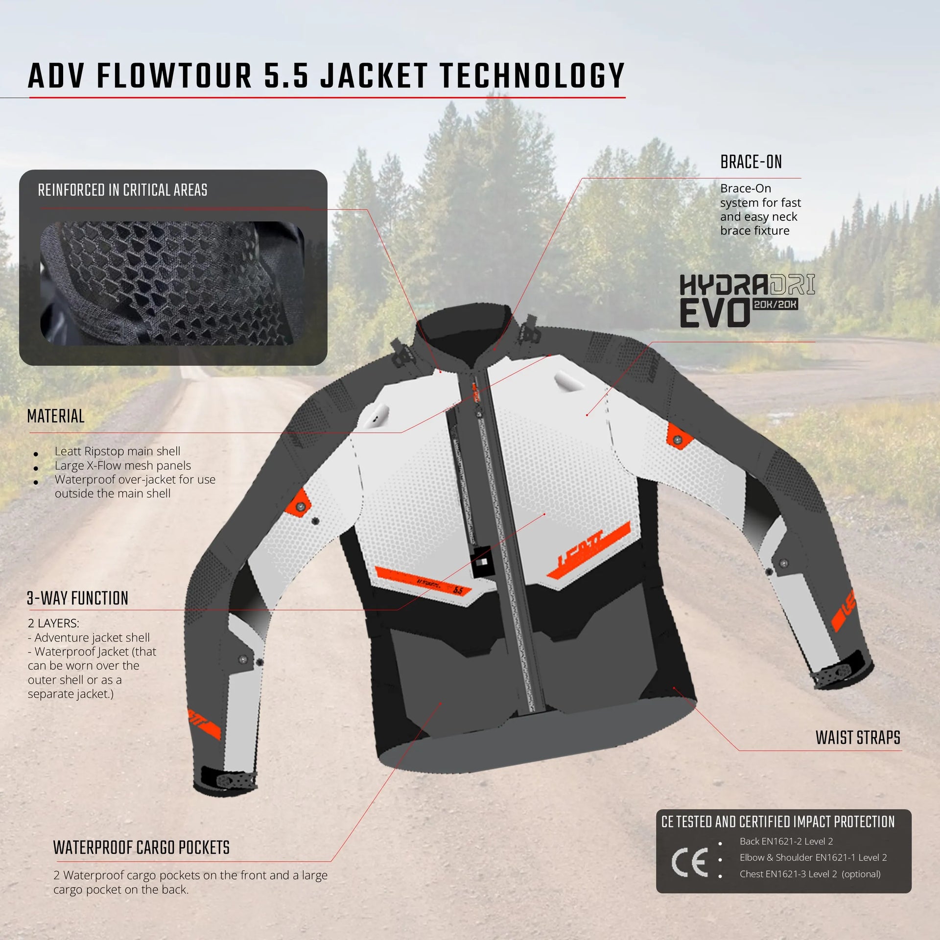 Leatt - ADV 5.5 FlowTour Jacket