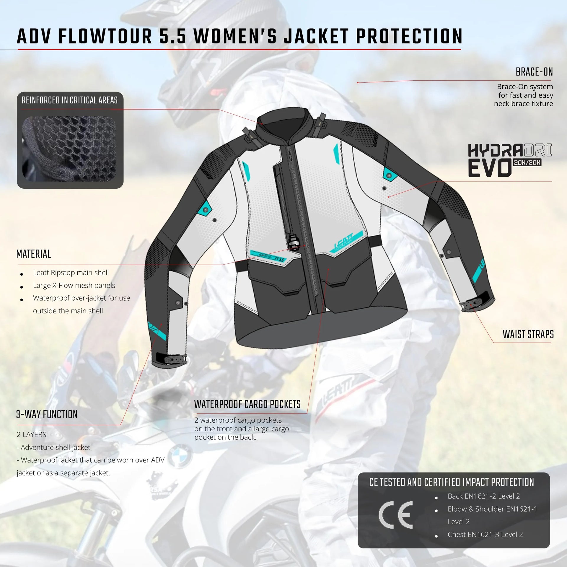 Leatt - ADV 5.5 FlowTour Jacket (Ladies)