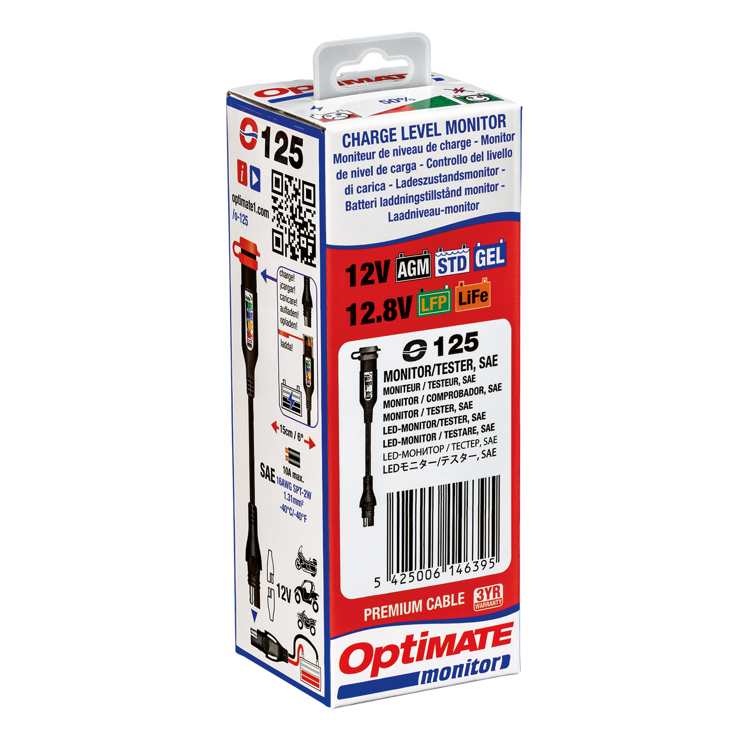 TecMate - OptiMATE Monitor O-125