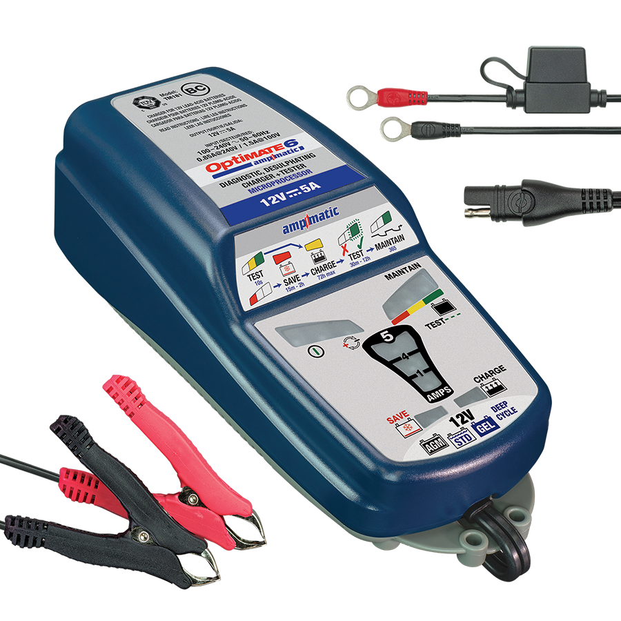 K*様 OptiMate 6 12Vバッテリー充電器 TecMate - OptiMATE 6 Ampmatic – Ace Sports