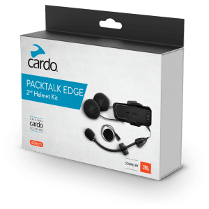 Cardo - Packtalk Edge 2nd Helmet Kit with Sound by JBL