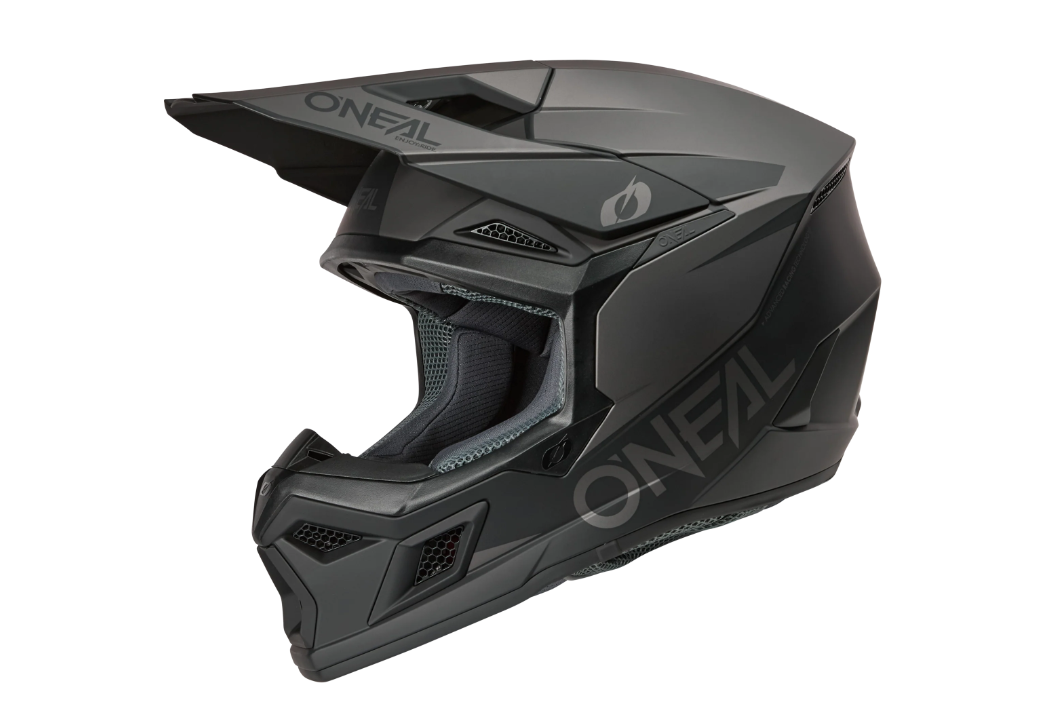Black Helmet Oneal Series Helm O'Neal SRS Helmets – Ace Sports