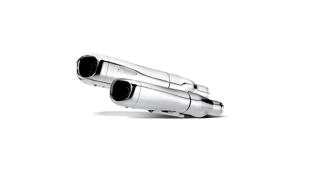 Akrapovič - Harley-Davidson Softail FXST Standard 2007 Slip-On Exhaust (Chrome)