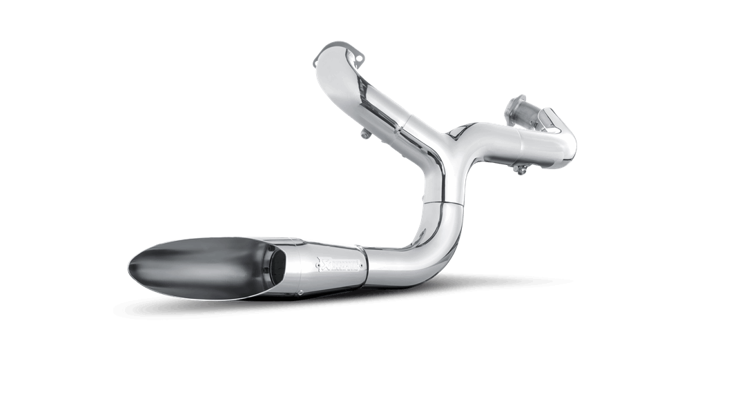 Akrapovič - Harley-Davidson Softail FLSTF Fat Boy 2007 Full Exhaust (Chrome)