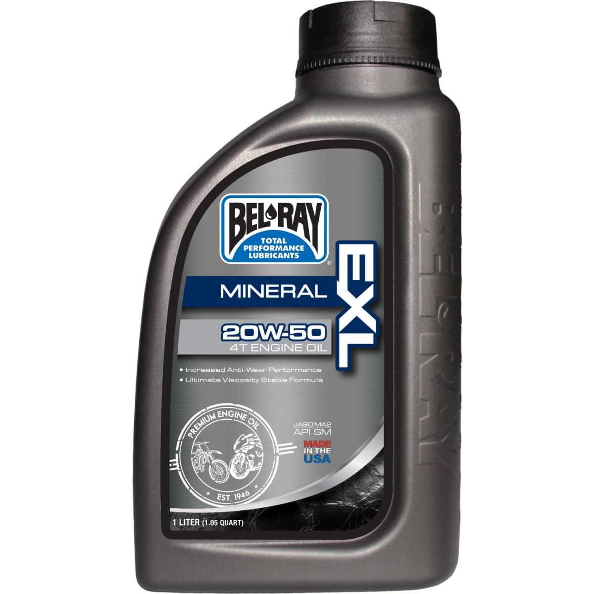 Bel Ray - EXL Mineral 4T Engine Oil 20W-50