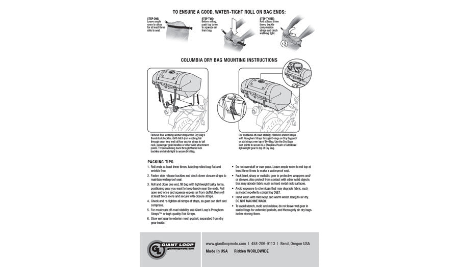 Giant Loop - Columbia Dry Bag