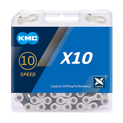 KMC - X10 10-Speed Bicycle Chain (116 Links)