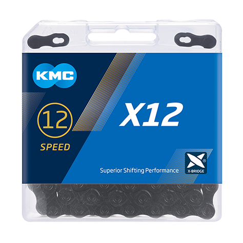 KMC - X12 12-Speed Bicycle Chain (126 Links)