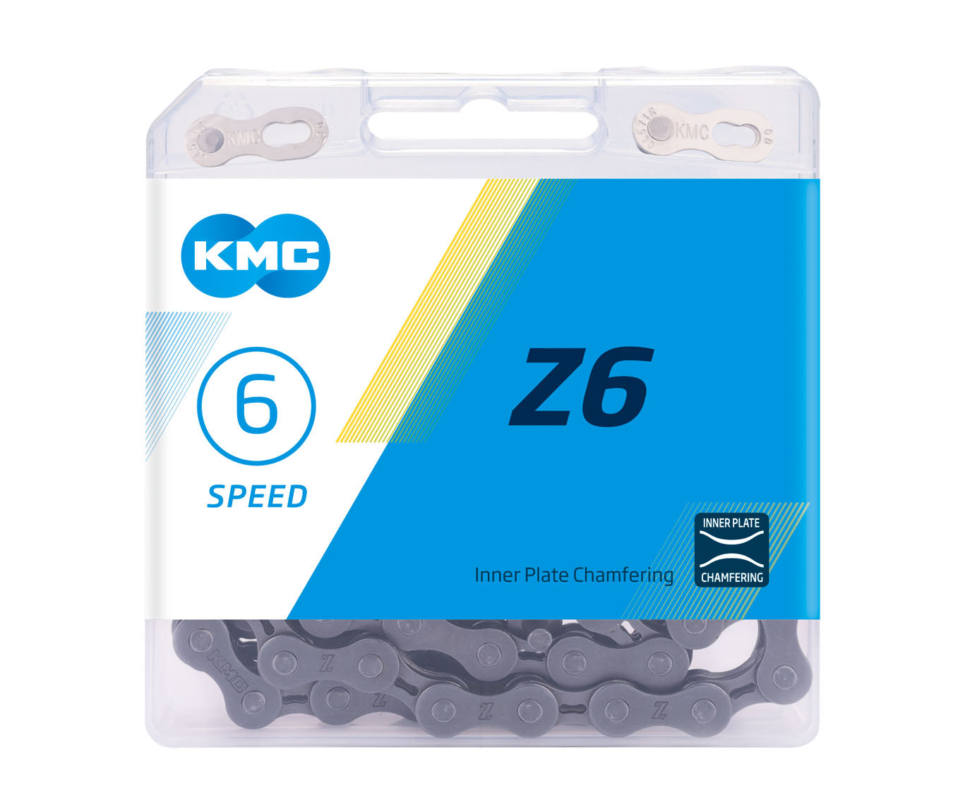 KMC - Z6 6-Speed Bicycle Chain (116 Links)