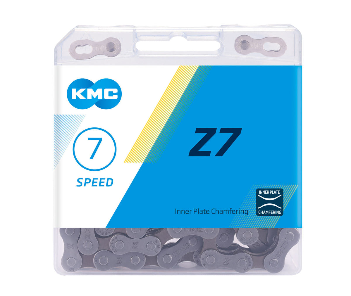 M!LK カラチェン KMC - Z7 7-Speed Bicycle Chain (116 Links) – Ace Sports