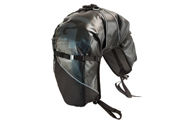Giant Loop Great Basin Saddlebag – Black, Durable Motorcycle Luggage