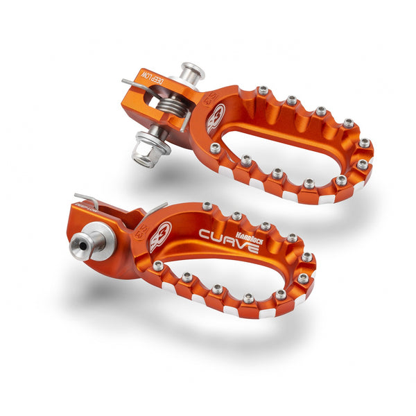 S3 Parts - Hardrock Aluminium Footrests (TPI KTM/Husqvarna)