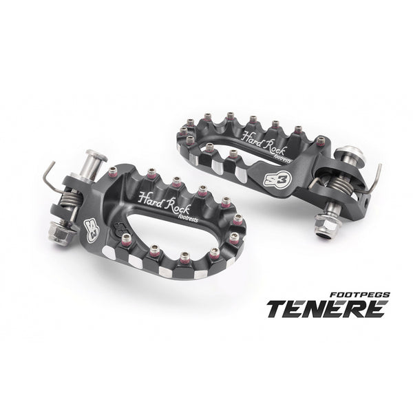 S3 Parts - Adventure Bike Hardrock Aluminium Footrests