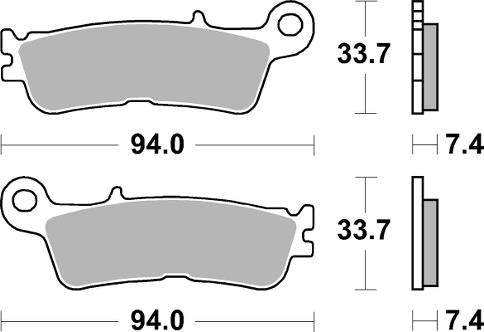 SBS - Brake Pads 965SI (Front)