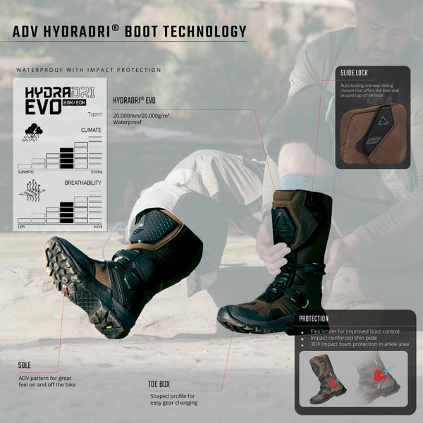Leatt - ADV 7.5 HydraDri Short Boots