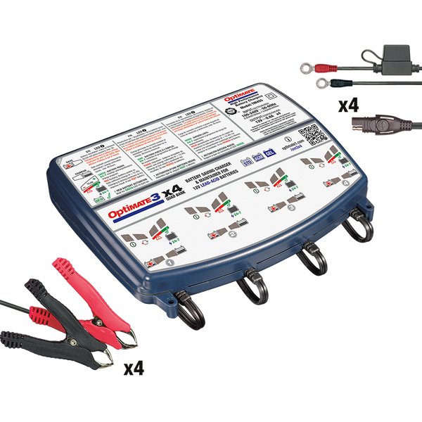 TecMate - OptiMATE 3 x 4