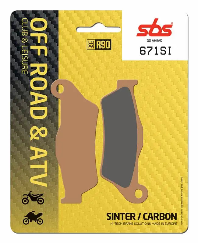 SBS - Brake Pads 671SI (Front)