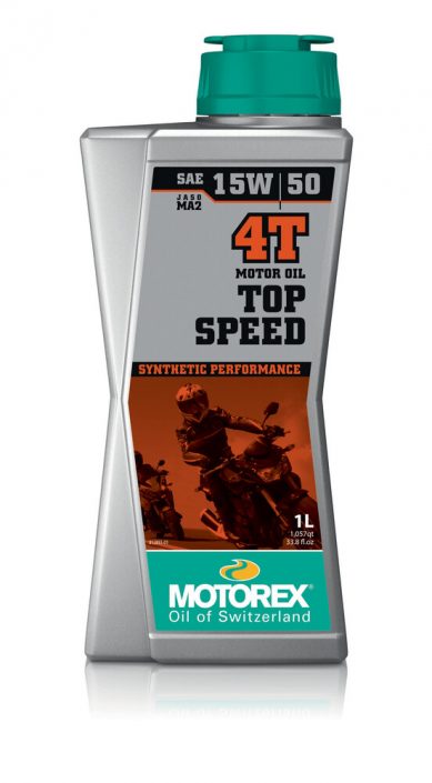 Motorex - Top Speed 4T Oil SAE 15W/50
