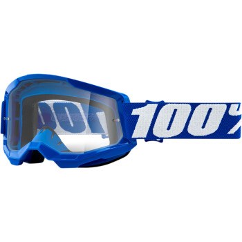 100% - Strata 2 Clear Goggles (Youth)