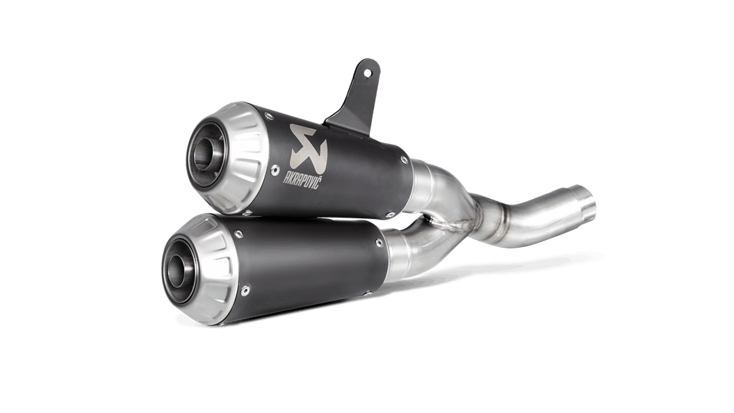 Akrapovič - Ducati Scrambler 2015 Slip-On Exhaust (Titanium)