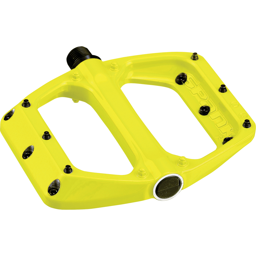 Spank spoon flat pedals top