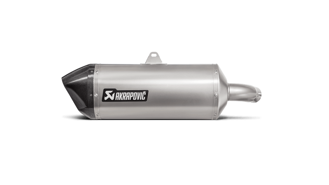 Akrapovič - Suzuki V-Strom 1000 2014-2018 Slip-On Exhaust (Titanium)