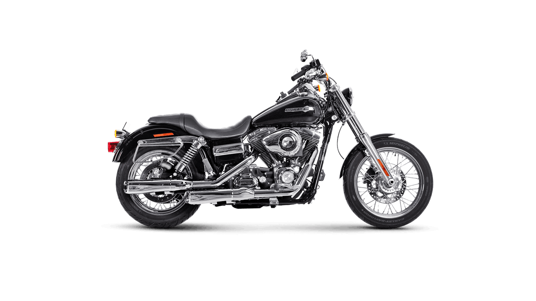 Akrapovič - Harley-Davidson Dyna FXD Super Glide 2006 Slip-On Exhaust (Chrome)