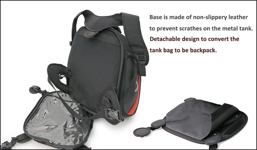 Niche - Motorcycle Tank Bag Convertible Backpack