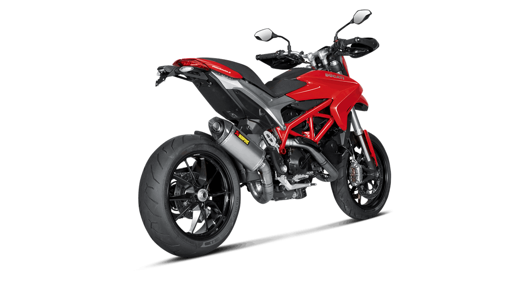 Akrapovič - Ducati Hypermotard 2014 Slip-On Exhaust (Titanium)
