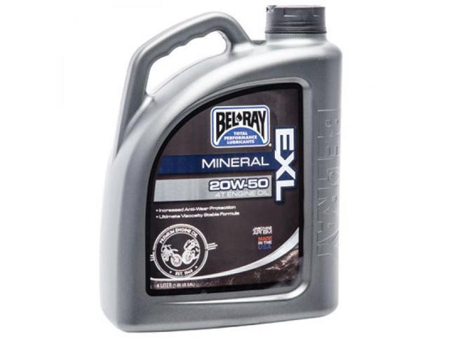 Bel Ray - EXL Mineral 4T Engine Oil 20W-50