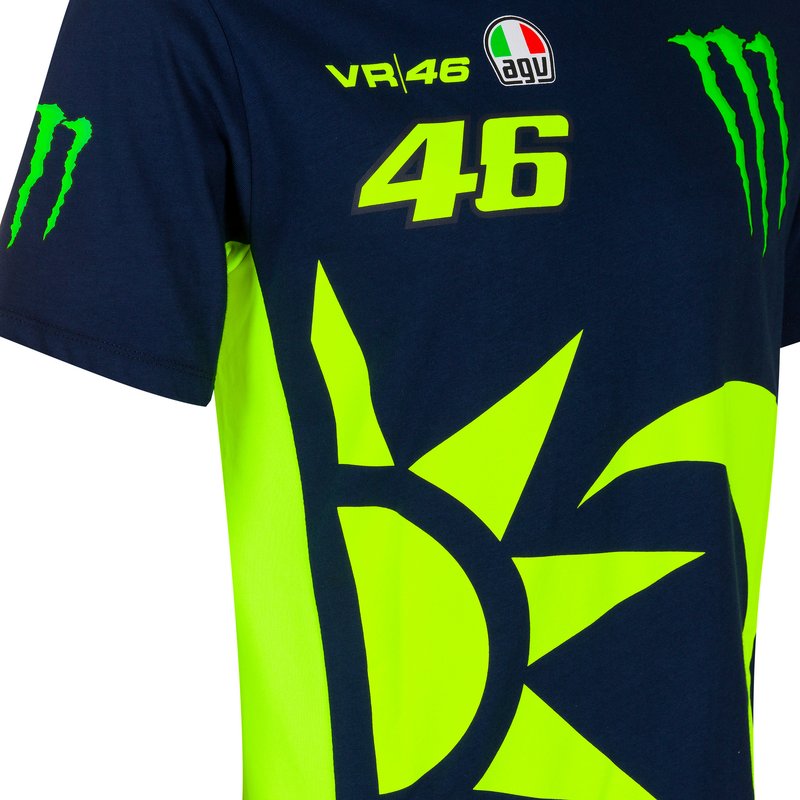 VR46 - Replica 46 Monster Energy T-Shirt