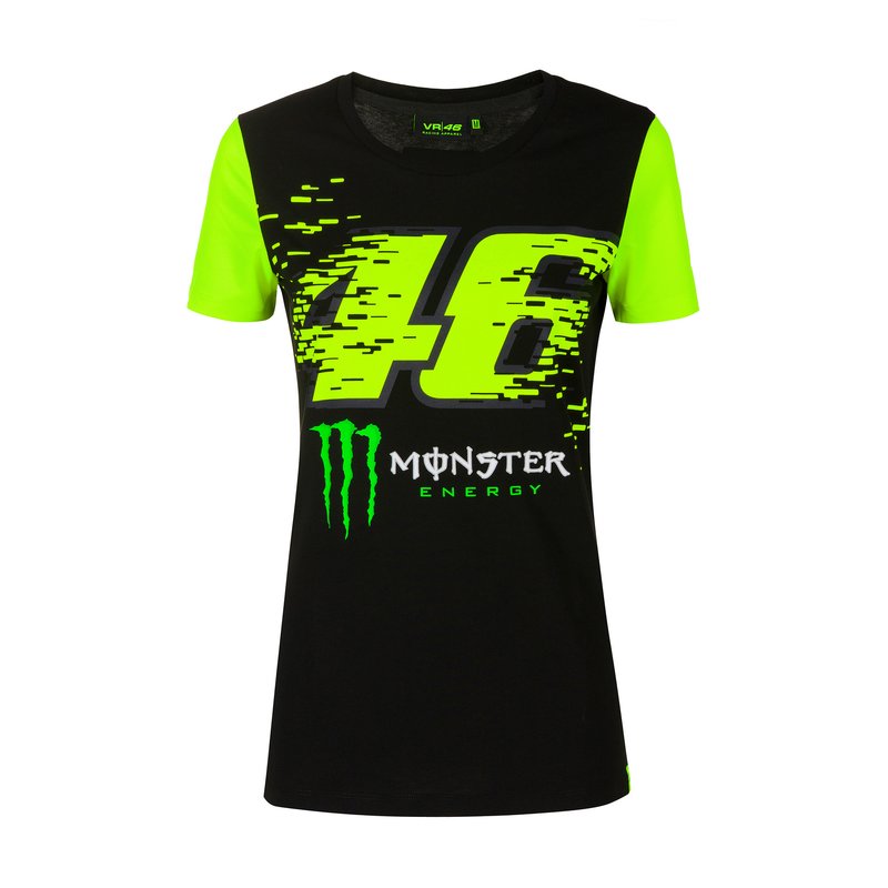VR46 - Monster Energy 46 T-Shirt (Ladies)