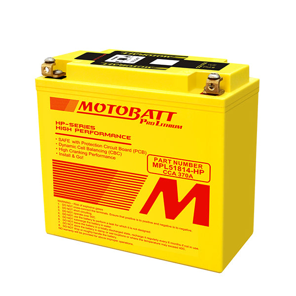 Motobatt - MPL51814-HP Lithium Battery