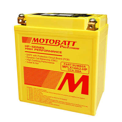 Motobatt - MPLX14AU-HP Lithium Battery