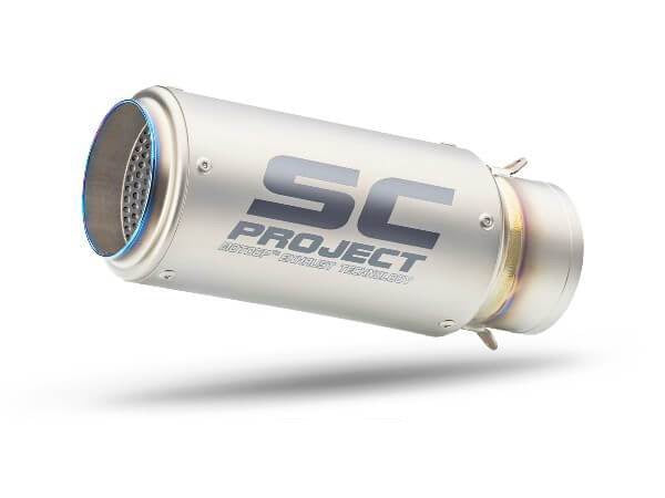 SC Project Exhausts - 2017 Honda CBR 1000RR Slip-On Titanium Exhaust