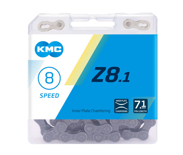 KMC - Z8.1 8-Speed Bicycle Chain (116 Links)