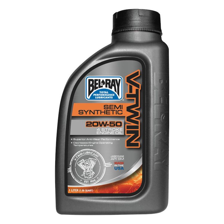 Bel Ray - V-Twin Semi-Synthetic Engine Oil 20W-50