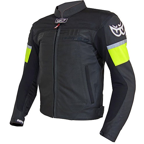 Berik - R16-LJ10551-BK Leather Jacket