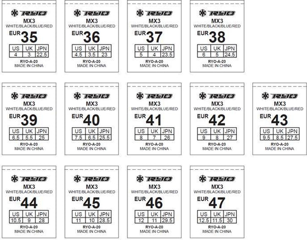 RYO - MX3 Boots (Youth)