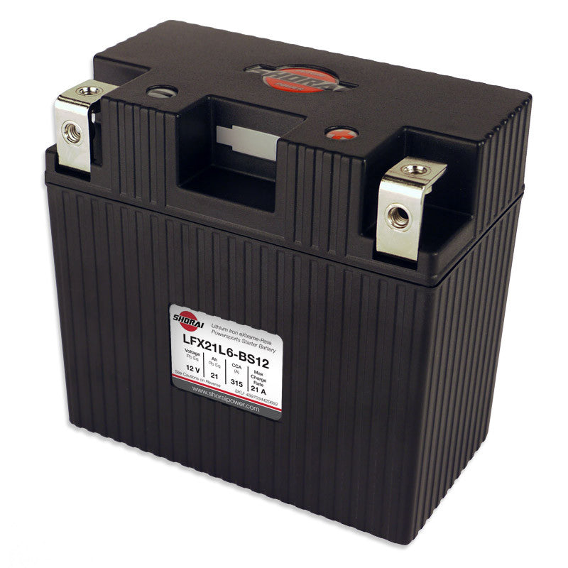 SHORAI - LFX Lithium Powersports Battery (LFX21L6-BS12)