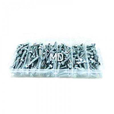 MSD Racing - M6 Assortment Bolt Kit (150 pcs)