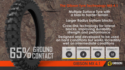 Gibson - MX 4.1 Rear Tyre