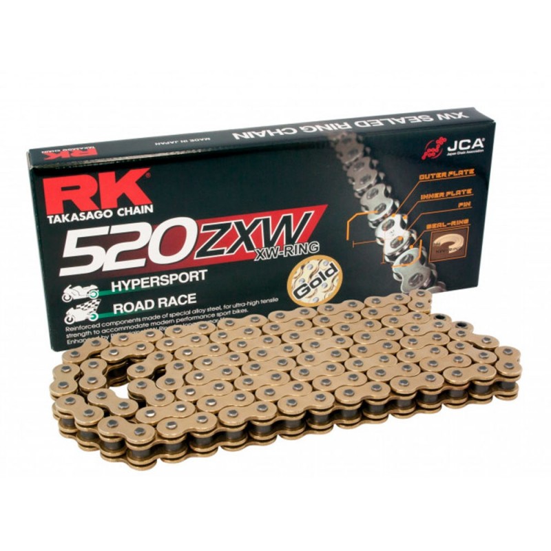 RK Chains - 520ZXW 132 Links Chain